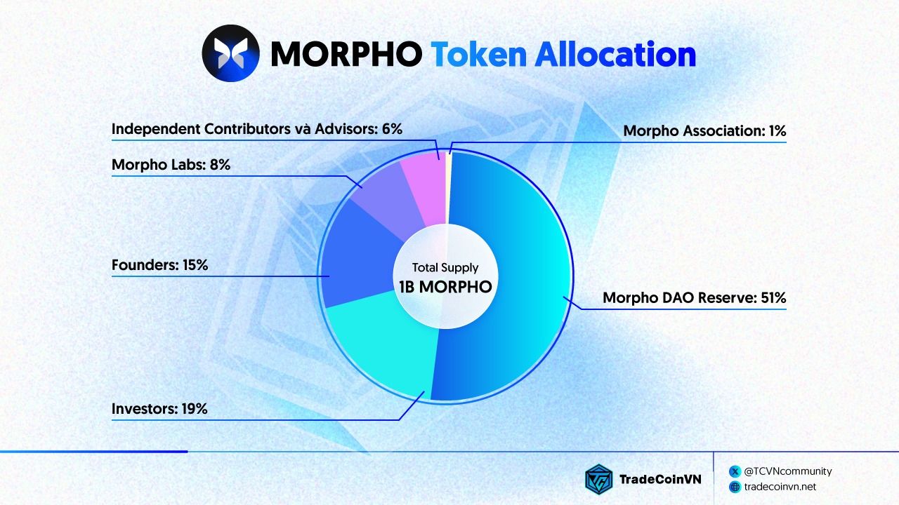 Tỷ lệ phân bổ token MORPHO