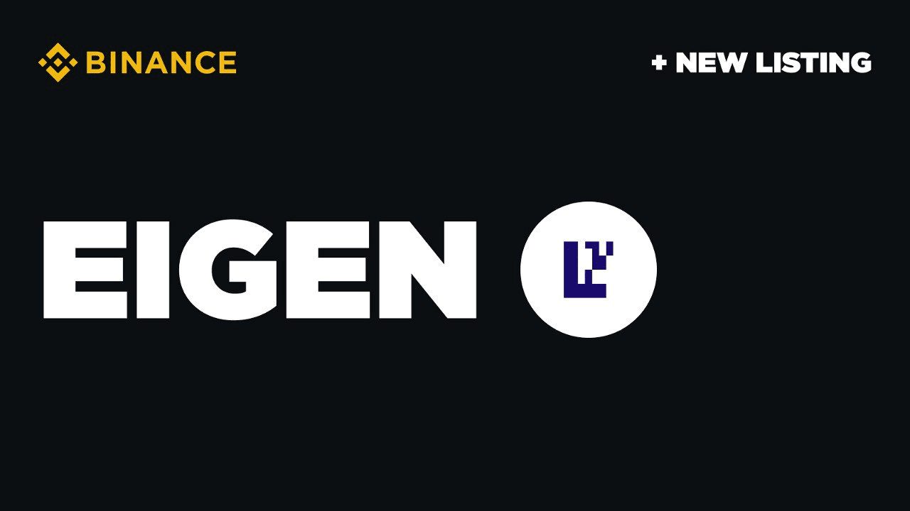 Binance chính thức niêm yết $EIGEN vào 12:00 ngày 01/10/2024!