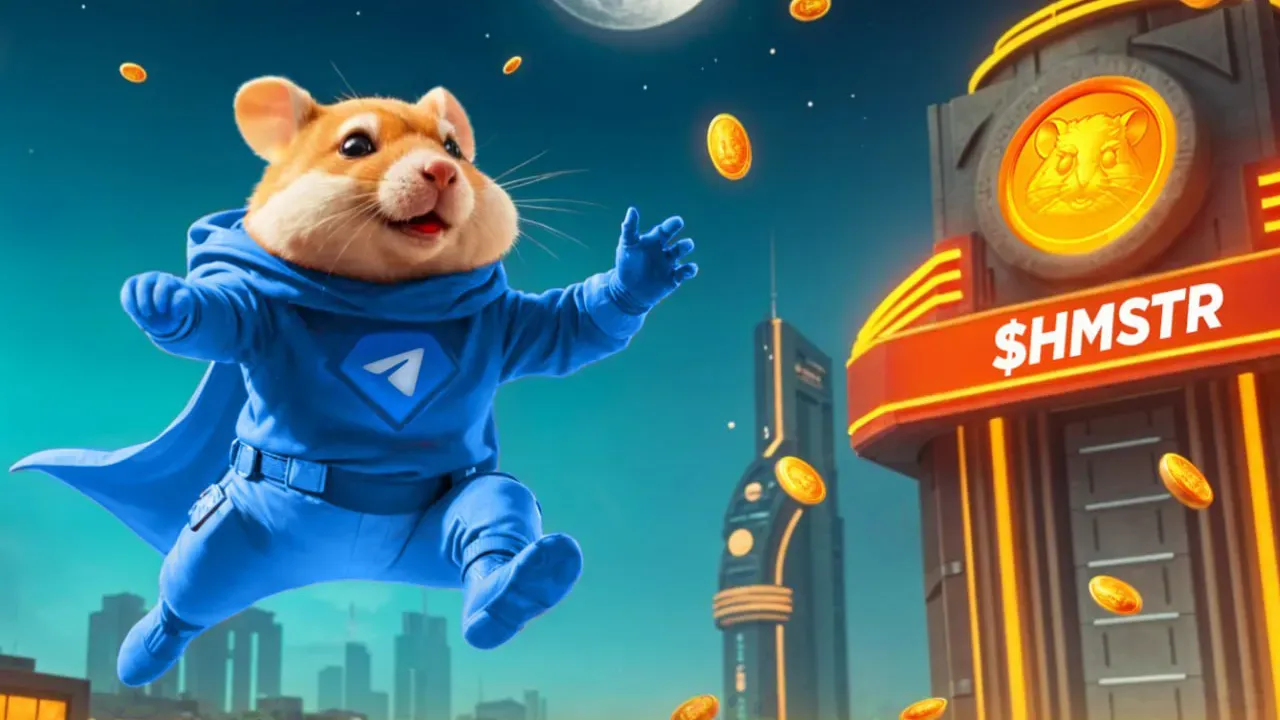 Hamster Kombat ấn định thời gian ra mắt token $HMSTR vào ngày 26/09!