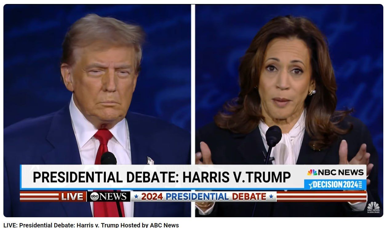 Cuộc tranh luận giữa bà Kamala Harris và ông Donald Trump đã bắt đầu vào lúc 8 giờ sáng nay - nguồn: ABC News