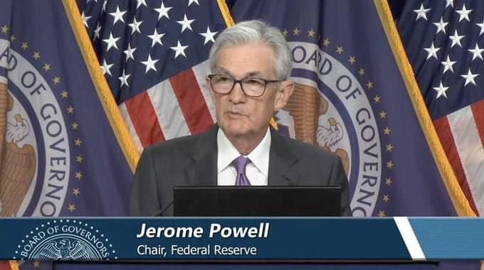 Hình ảnh của chủ tịch FED Jerome Powell tại cuộc họp FOMC tháng 9