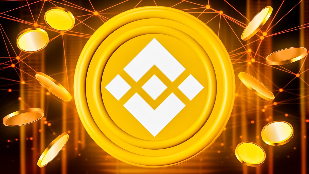 Minh họa token trên Binance