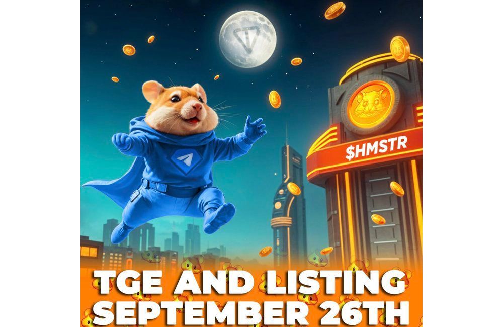 Hamster Kombat ấn định thời gian ra mắt token HMSTR vào ngày 26/09