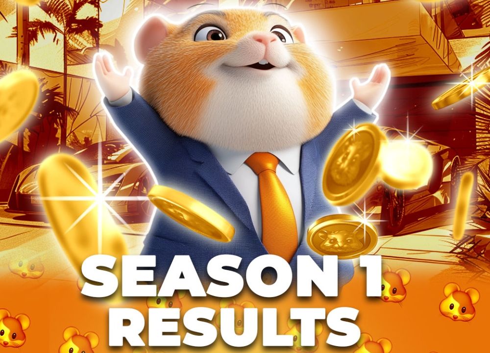 Hamster Kombat đăng tải bài viết công bố kết quả Season 1 trên X (Twitter)