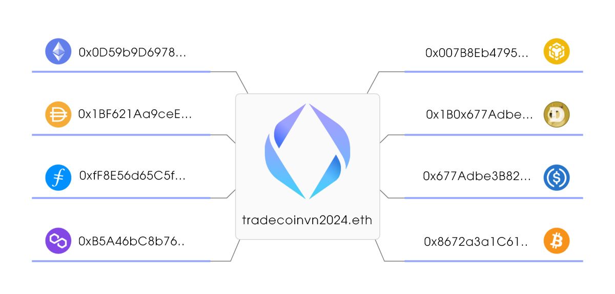 ENS hỗ trợ nhiều loại tài sản khác nhau