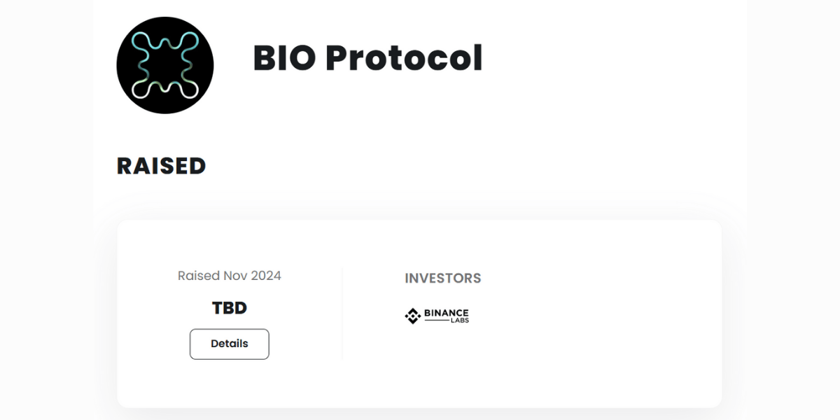 Nhà đầu tư của BIO Protocol