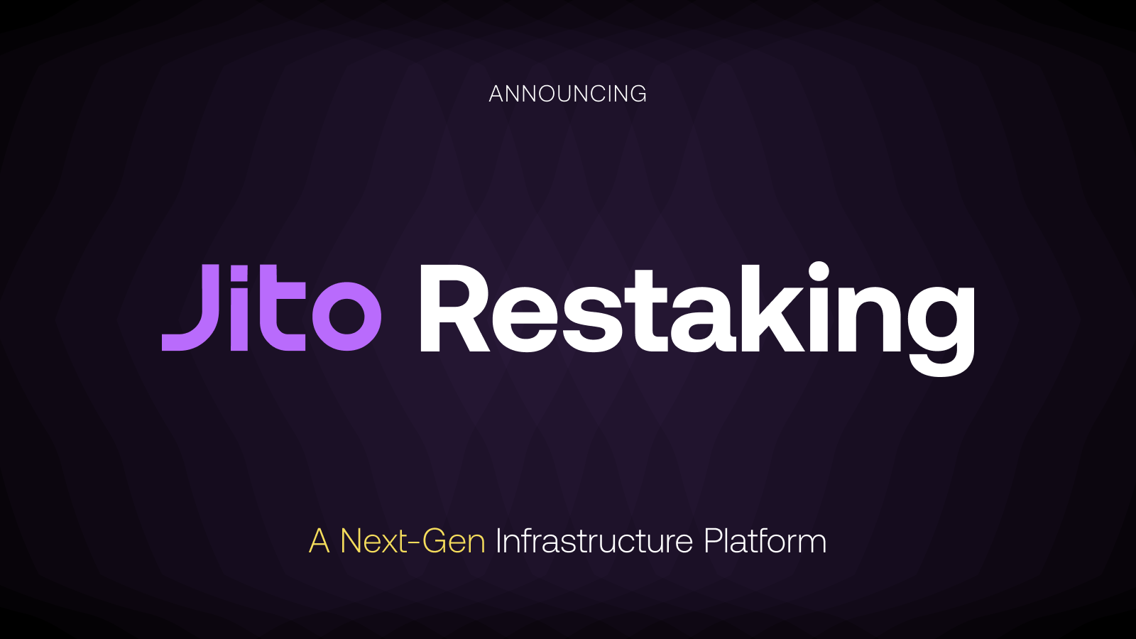 Jito Restaking vừa được Jito Labs cho ra mắt