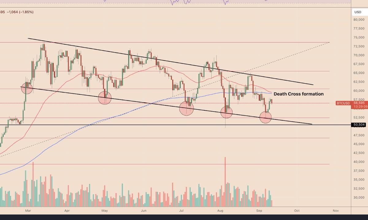 Góc nhìn Traders: Liệu giá BTC sẽ tiếp tục giảm trong tháng 09/2024?