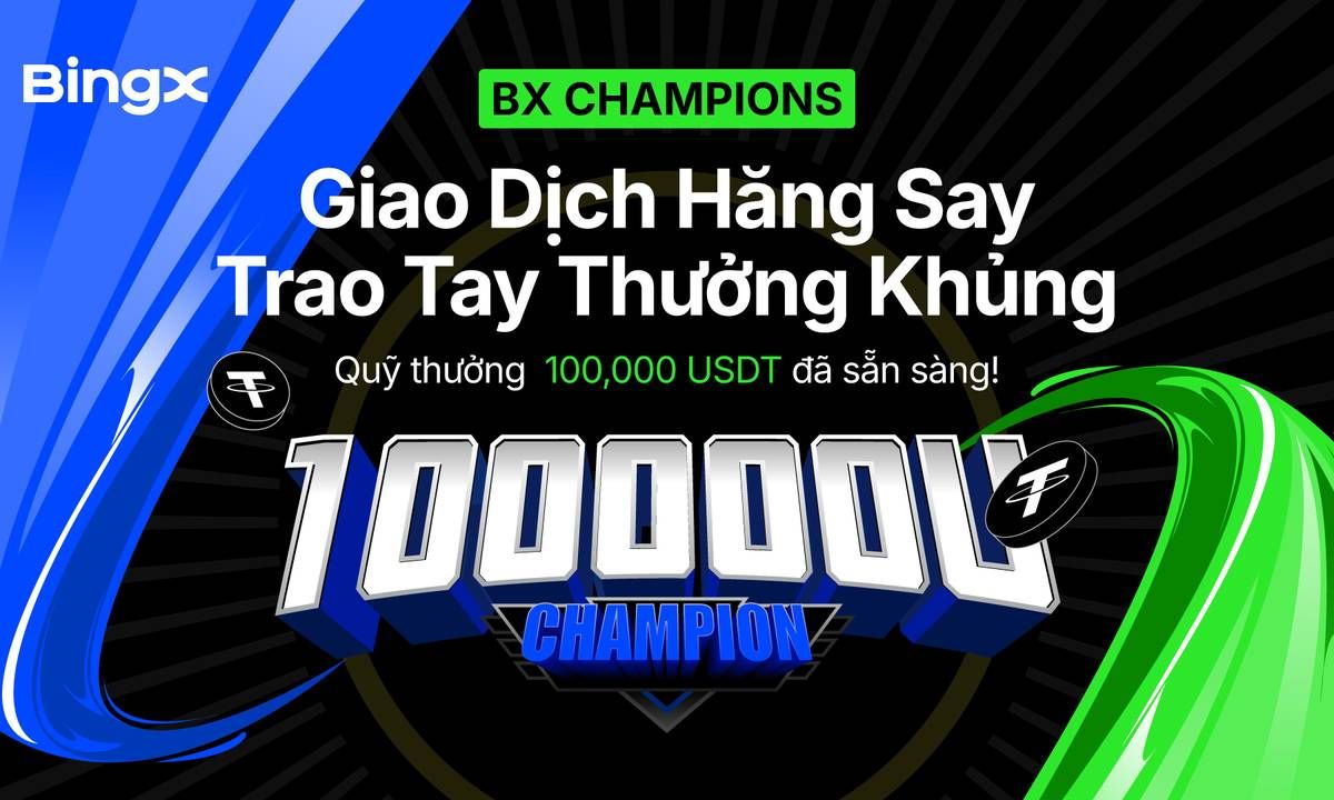 Tổng quan cuộc thi BX Champions của BingX với pool thưởng $100K