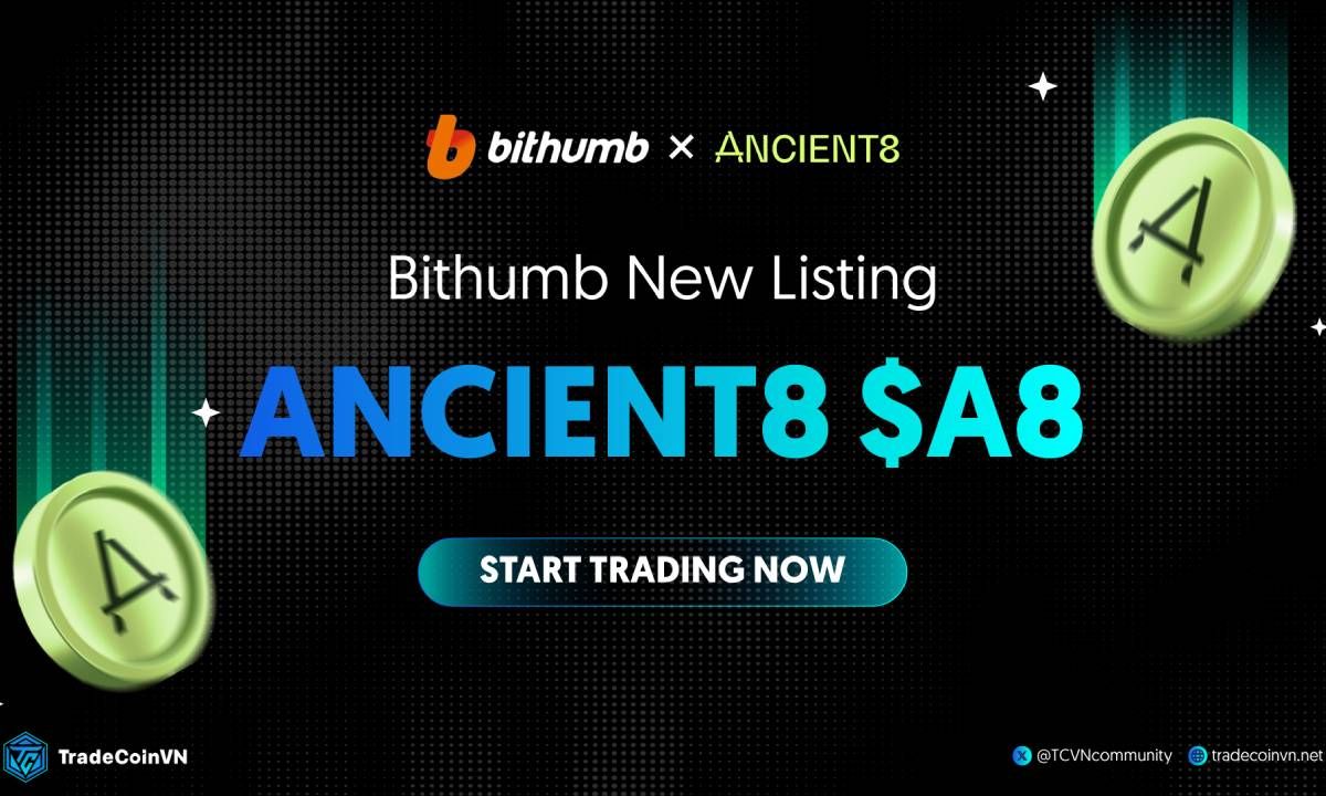 Token $A8 của Ancient8 tăng mạnh sau thông tin listing sàn top đầu Hàn Quốc 