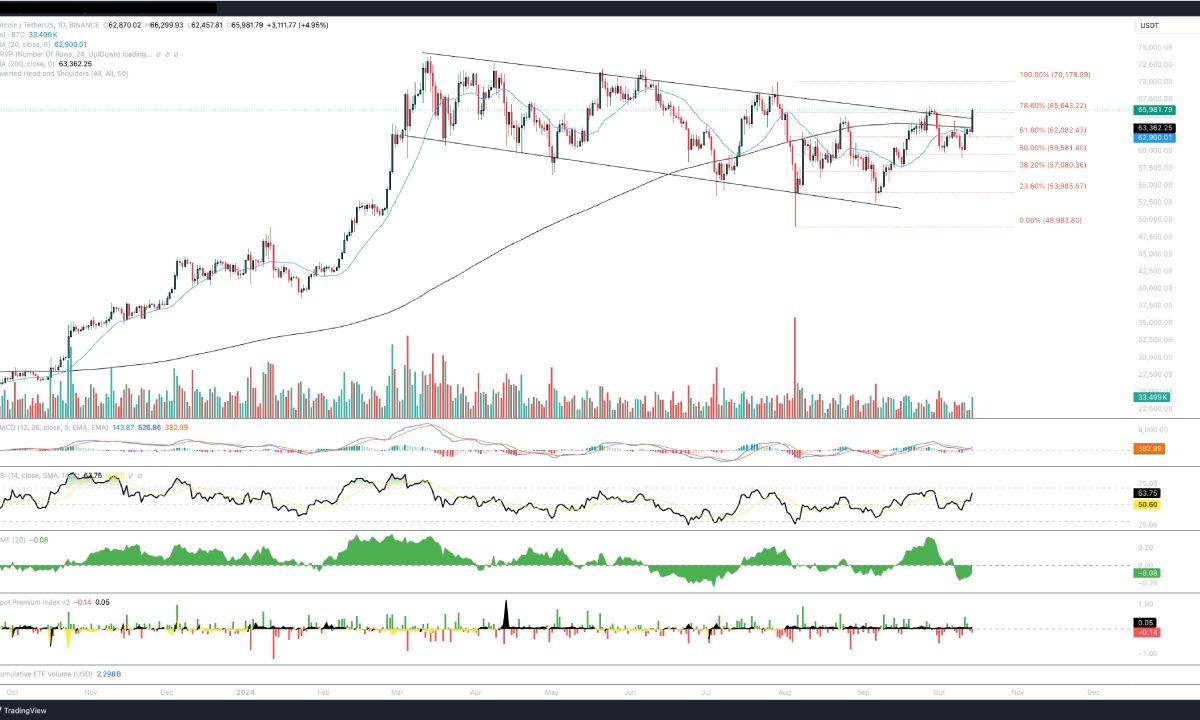 BTC/USD khung 1D