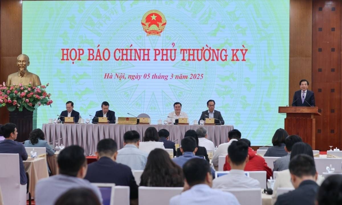 Họp báo Chính phủ thường kỳ ngày 5/3/2025 - Nguồn Tổng hợp