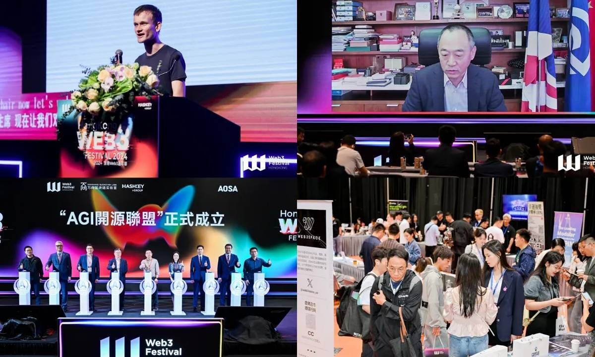 Hình ảnh Vitalik Buterin ở Hong Kong Web3 Festival 2024 - Nguồn Medium
