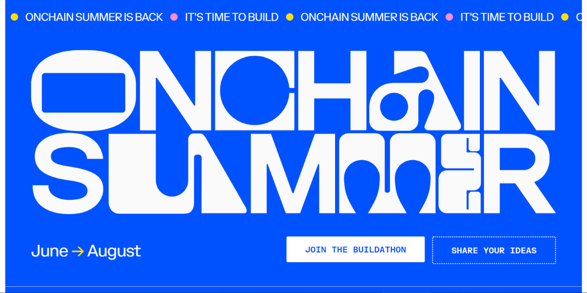 Onchain Summer - Chương trình thúc đẩy hoat động người dùng trên L2 Base