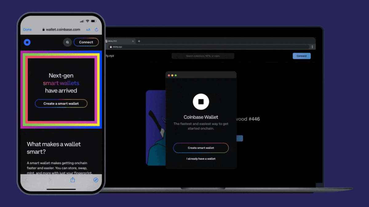 Coinbase Smart Wallet - Ví crypto self-custodial thế hệ mới