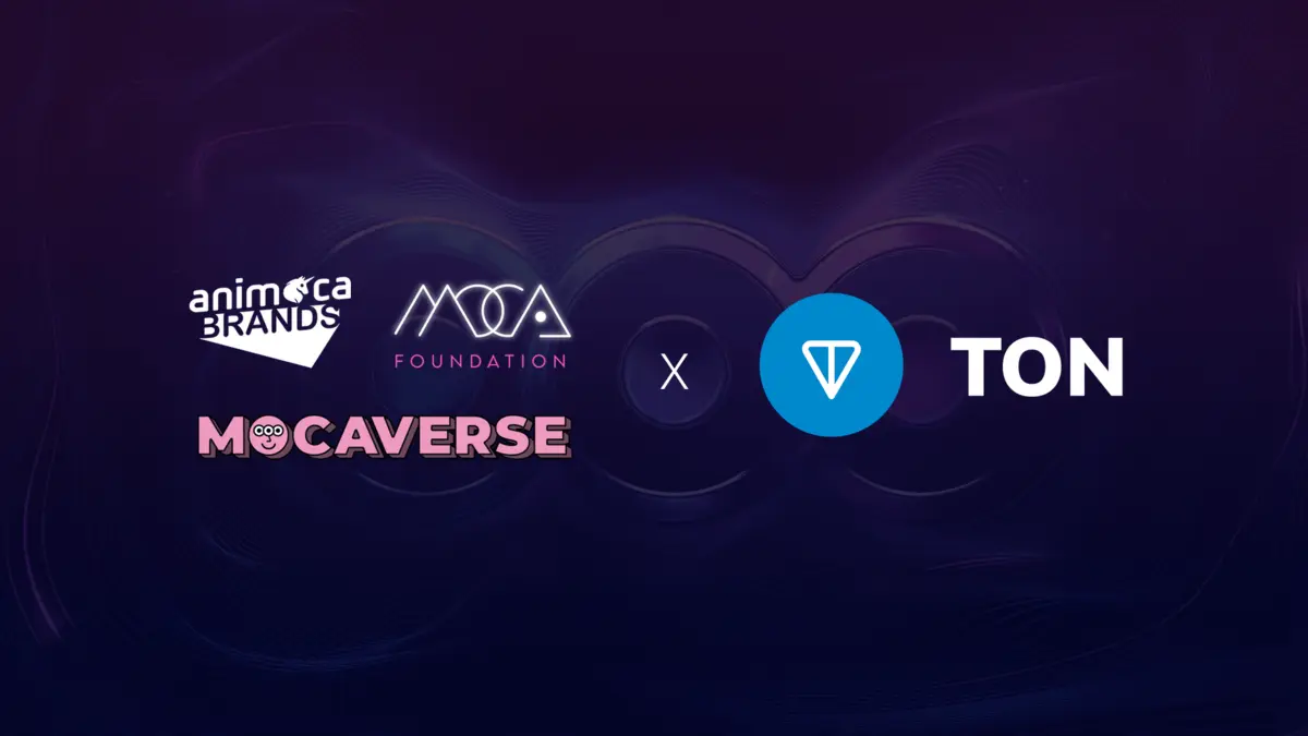 TON blockchain hợp tác với hệ sinh thái Mocaverse của Animoca Brands