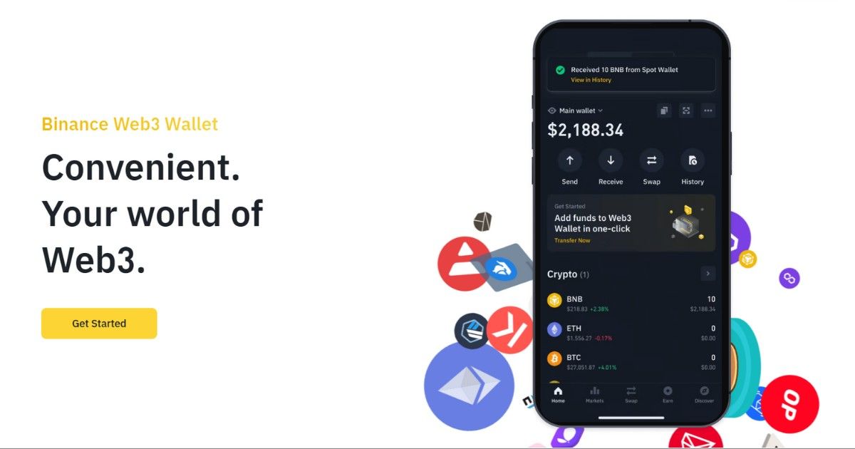 Ảnh minh họa cho Binance Web3 Wallet