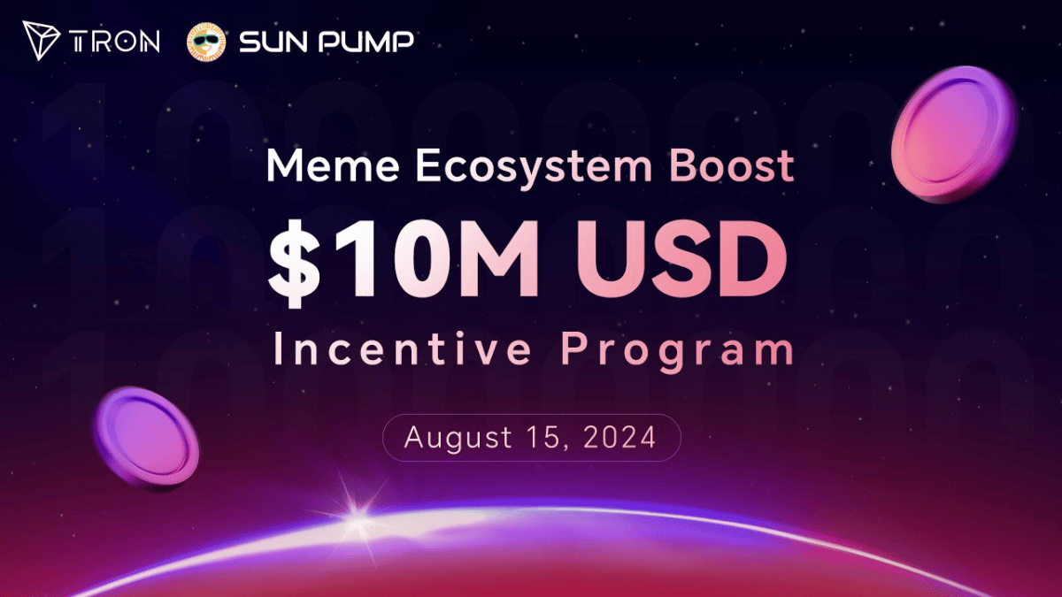 Quỹ 10 triệu USD thúc đẩy sự phát triển của memecoin trên SunPump