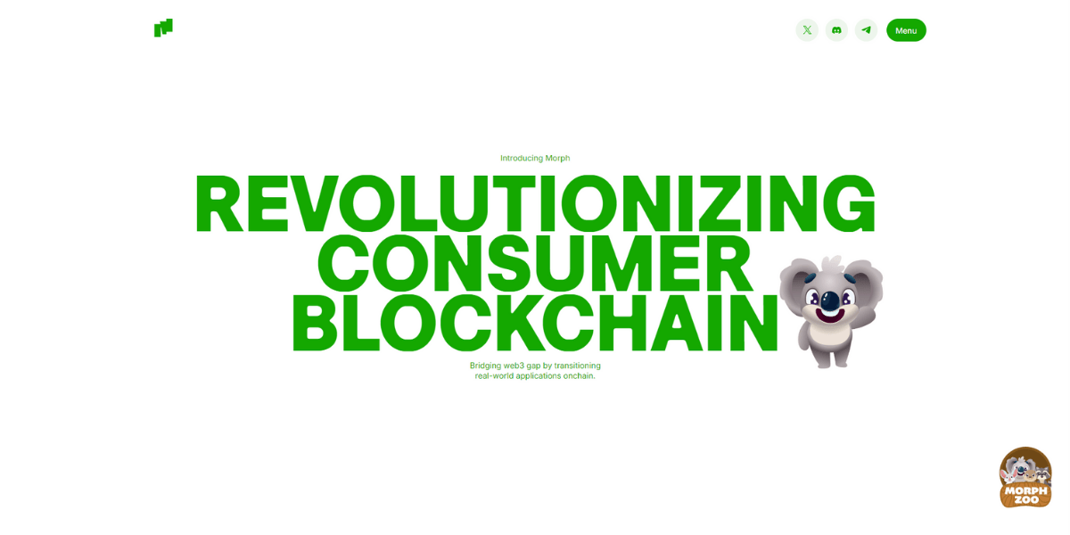 Morph - L2 giúp cách mạng consumer blockchain