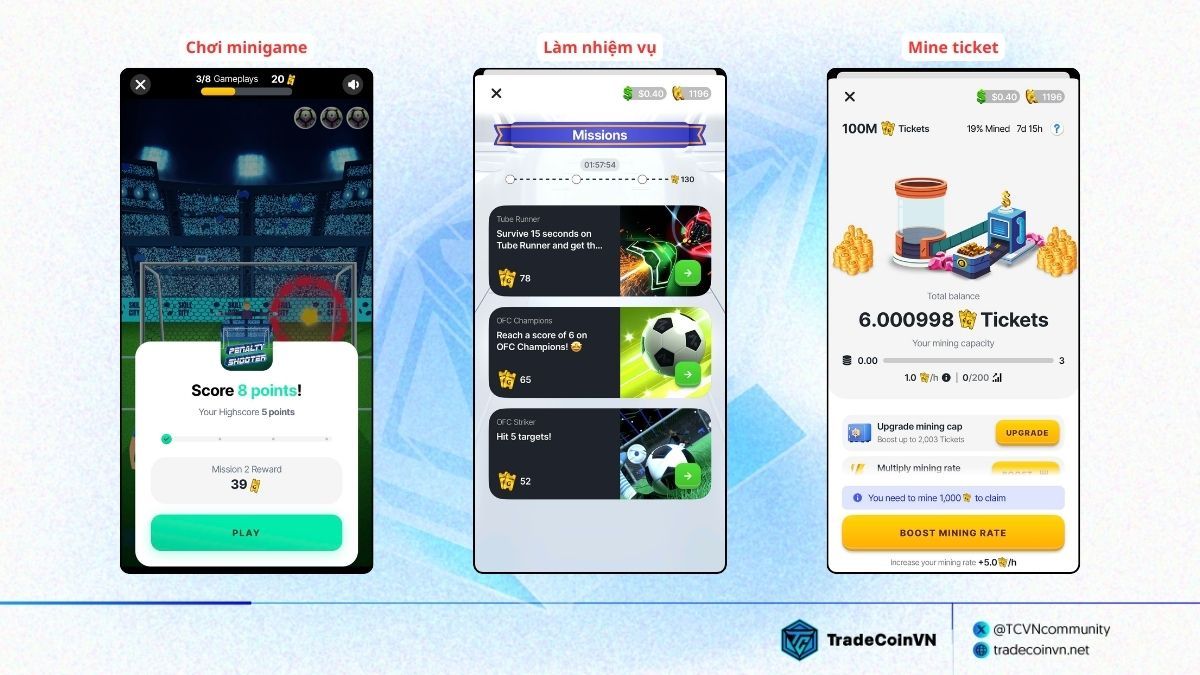 Những cách kiếm thêm ticket trên Prize App