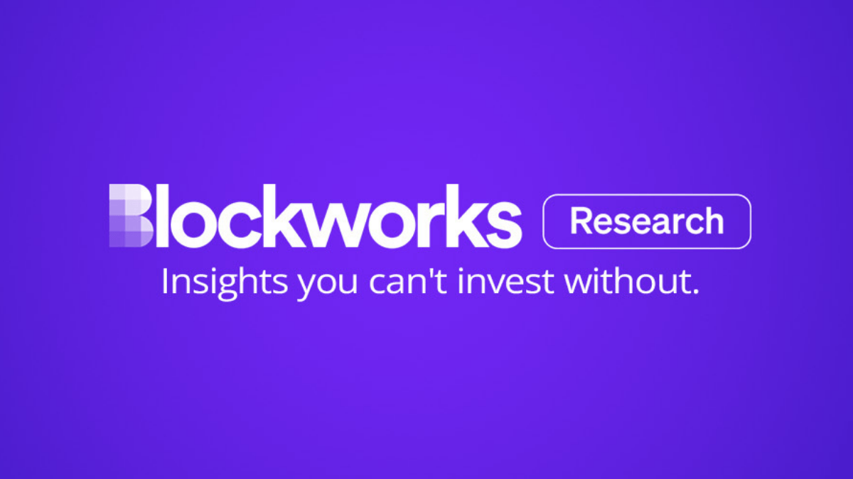 Blockworks Research - Nền tảng cung cấp dữ liệu, insights cho nhà đầu tư