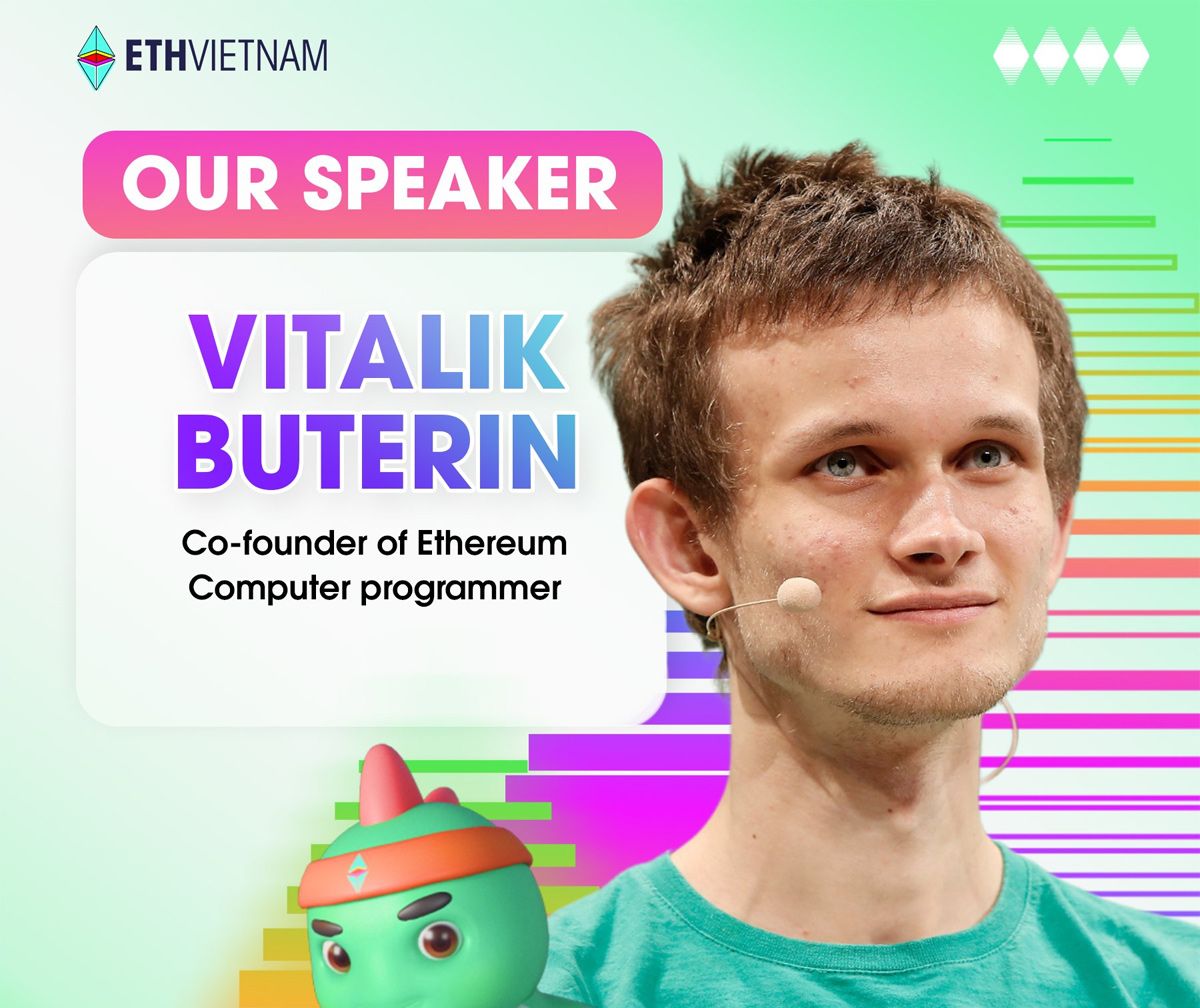 Vitalik làm diễn giả ở sự kiện ETH Vietnam 2024