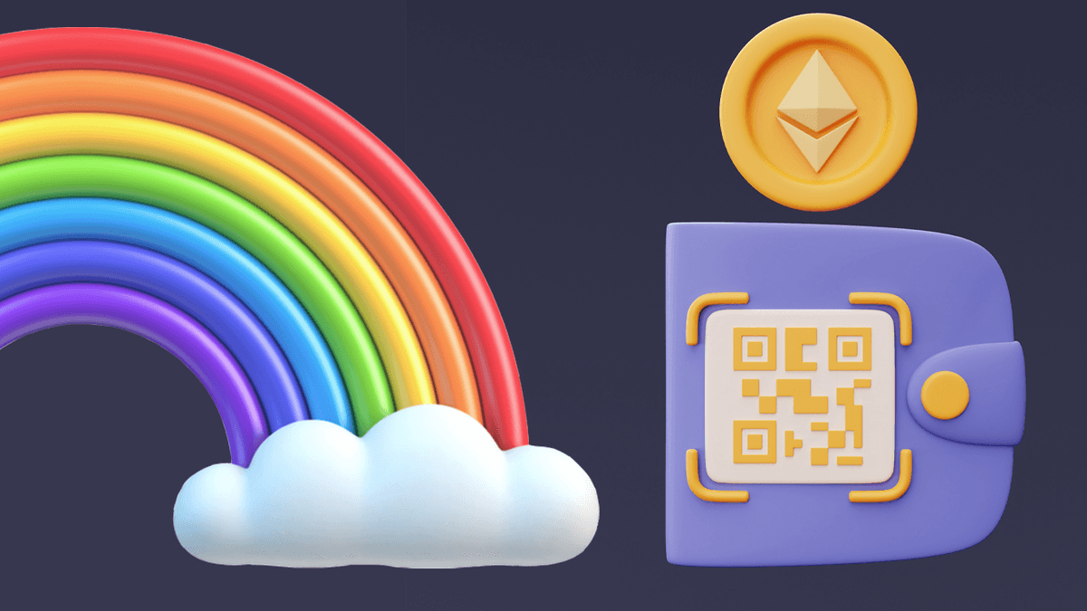 Rainbow Wallet là ứng dụng ví blockchain của Ethereum