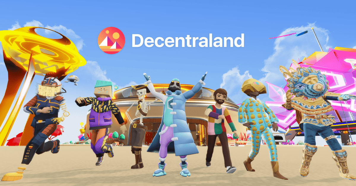 Thế giới sinh động trong Decentraland