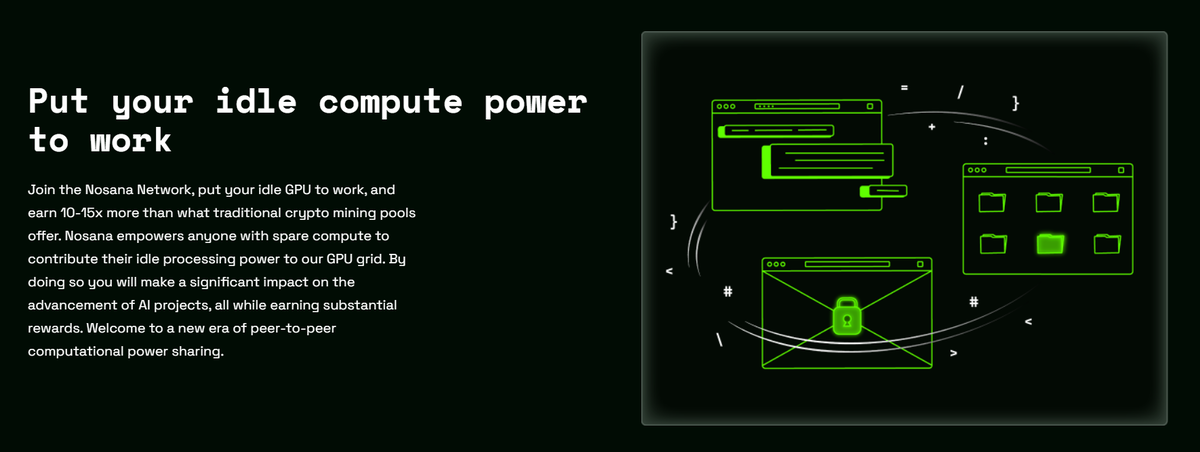 Tài nguyên GPU nhàn rỗi có thể tạo ra thu nhập nhờ Nosana