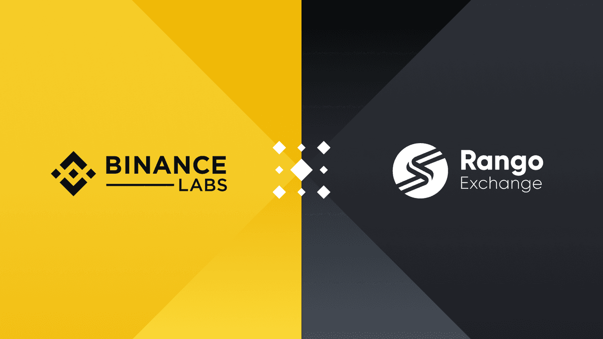 Rango Exchange được Binance Labs đầu tư ở vòng gọi vốn chiến lược