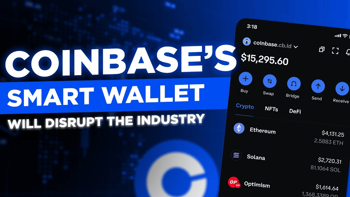 Các ứng dụng ví như Coinbase smart wallet rất hữu ích đối với người dùng DeFi