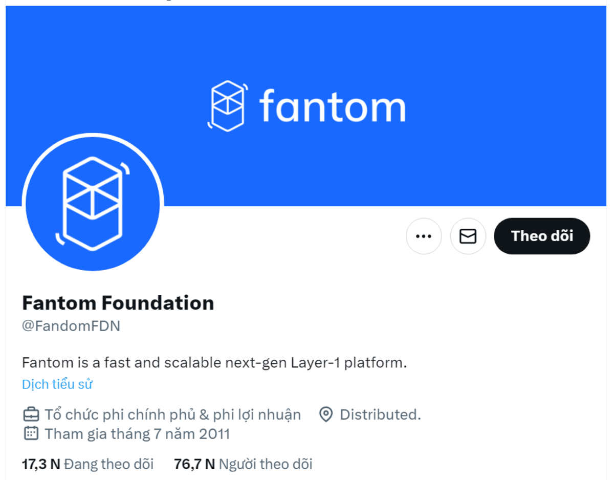 Fantom từng là dự án L1 rất đáng chú ý