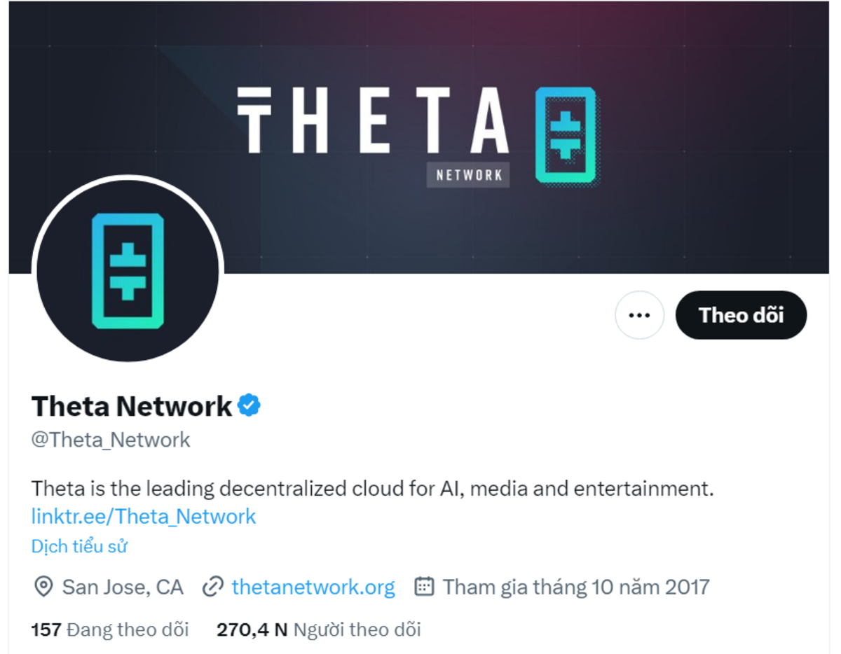 Theta Network tập trung vào việc tối ưu hóa phân phối nội dung video trực tuyến