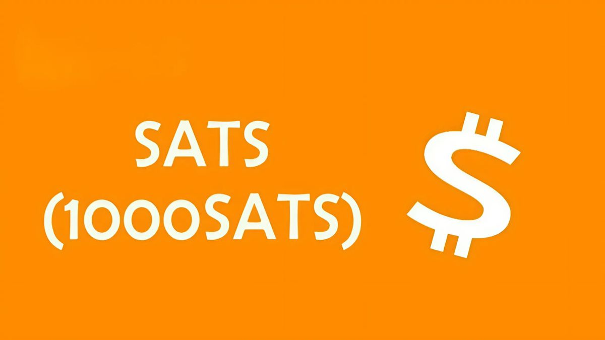 1000SATS được tạo với mục đích tôn vinh Satoshi Nakamoto