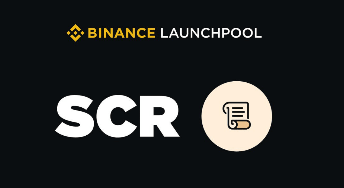 SCR được listing trên Binance Launchpool và Pre-Market