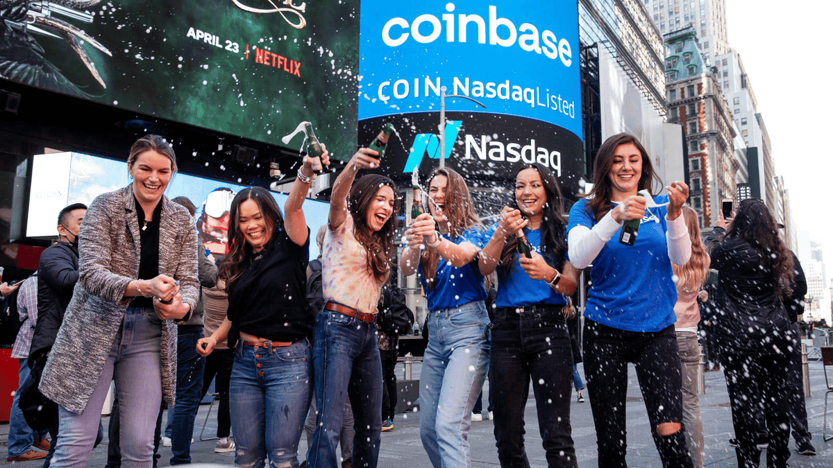 Coinbase đã IPO trên sàn Nasdaq vào tháng 4/2021